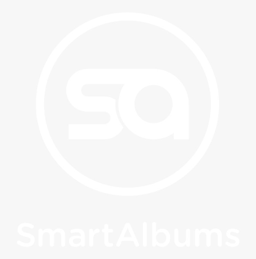 Smartalbums Logo - Vertical - White - Johns Hopkins Logo White, HD Png Download