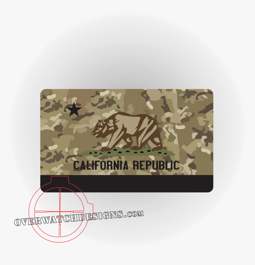 Cali Camo Flag - Army, HD Png Download