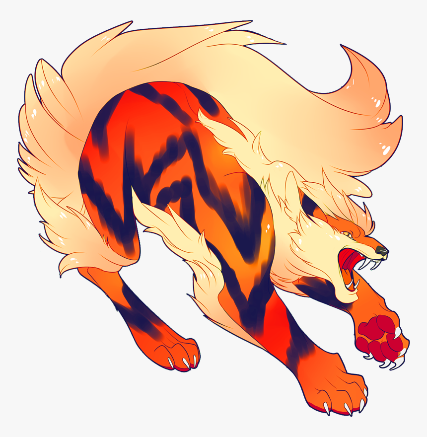 Mega Growlithe, HD Png Download