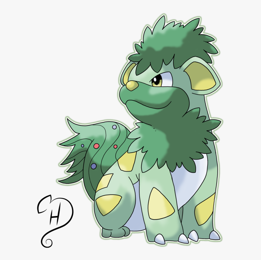 Namerian Growlithe By Cdhernly - Grass Type Growlithe, HD Png Download
