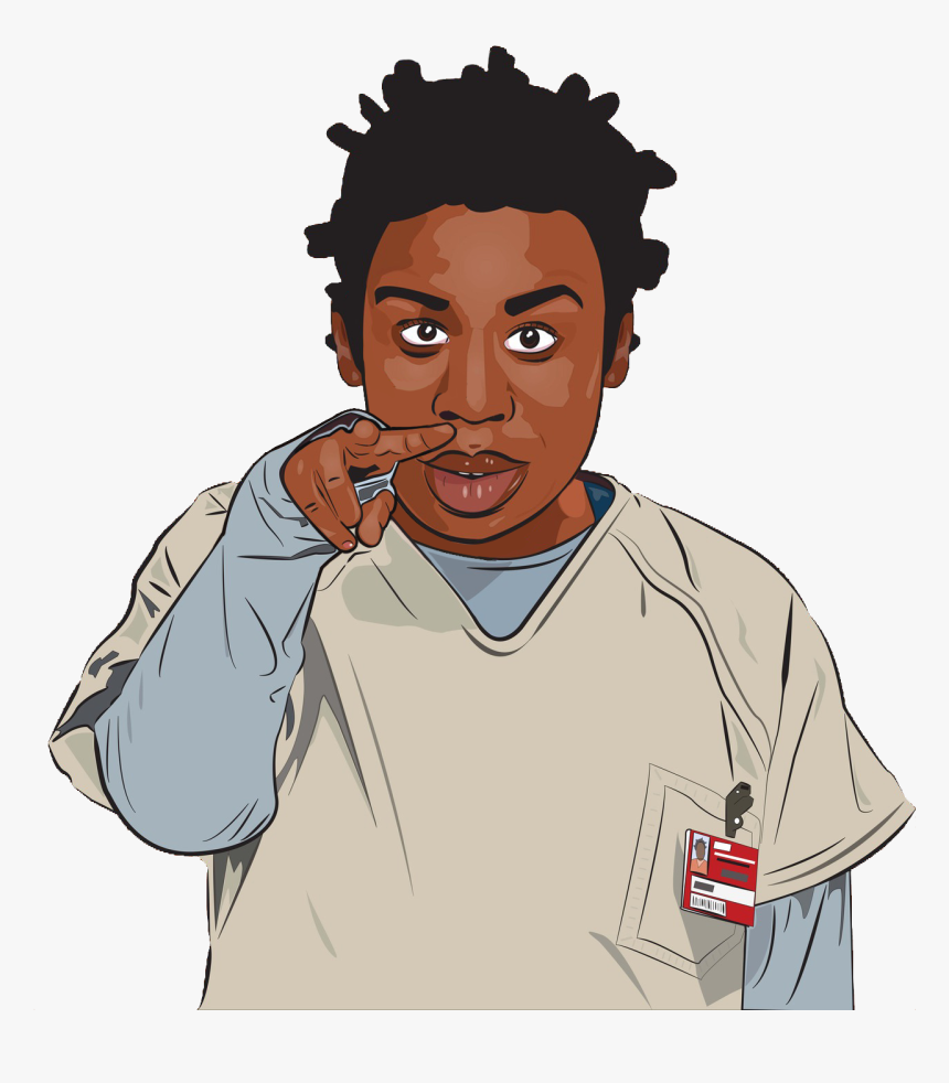 Crazy Eyes Pocket T-shirt - Sfondi Orange Is The New Black, HD Png Download