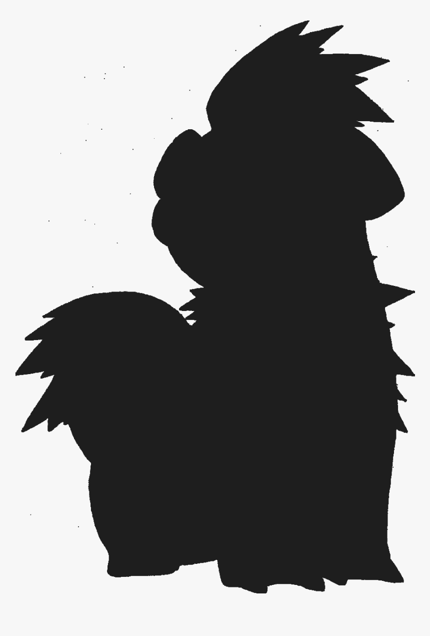 Pokemon Silhouette Growlithe , Png Download - Growlithe Silhouette, Transparent Png