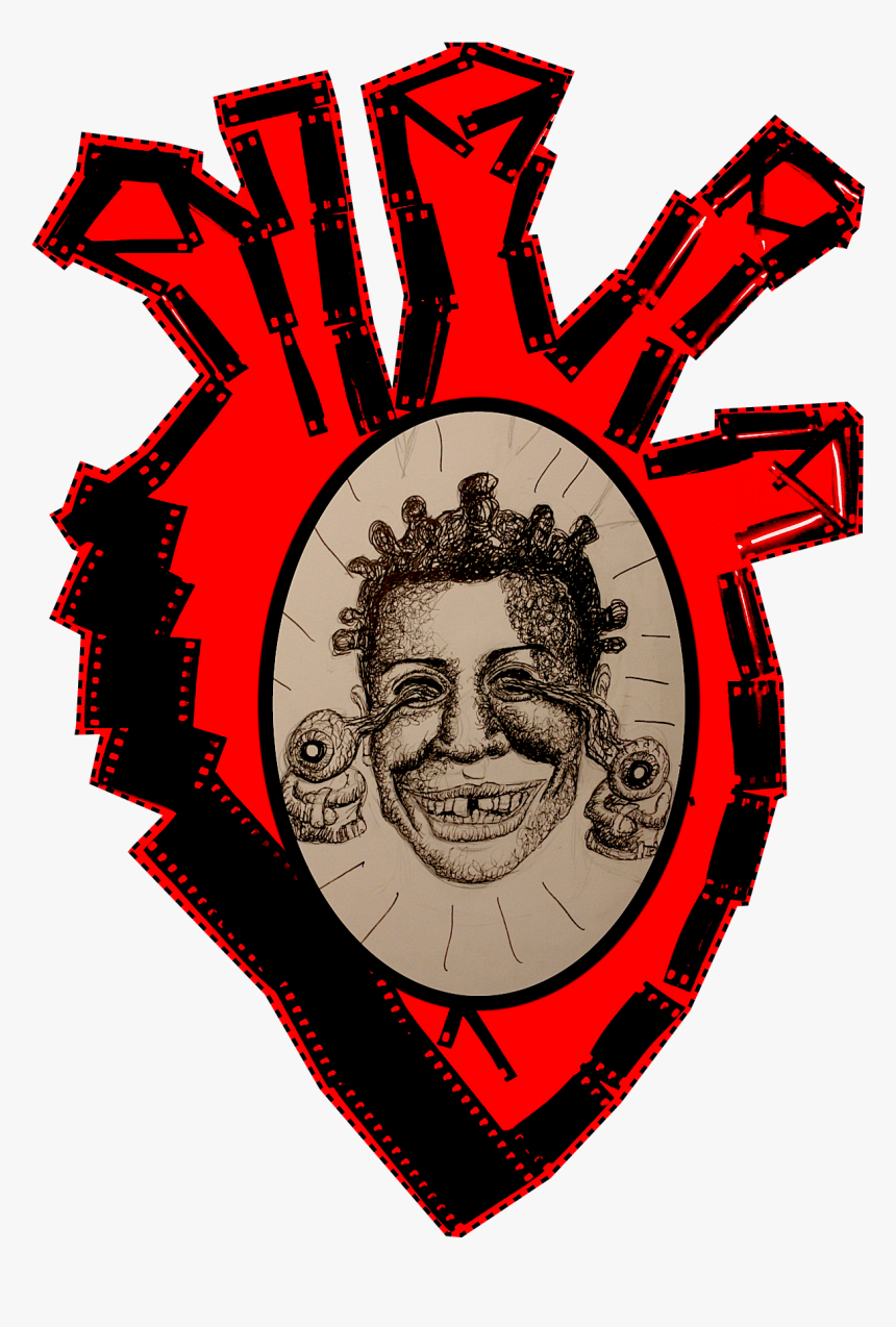 Crazy Eyes Heart - Emblem, HD Png Download