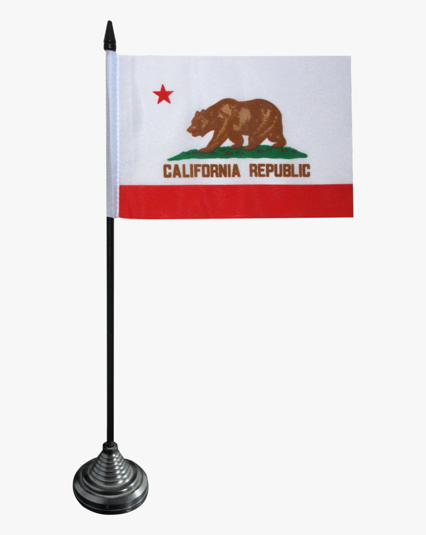 Usa California Table Flag - Sign, HD Png Download
