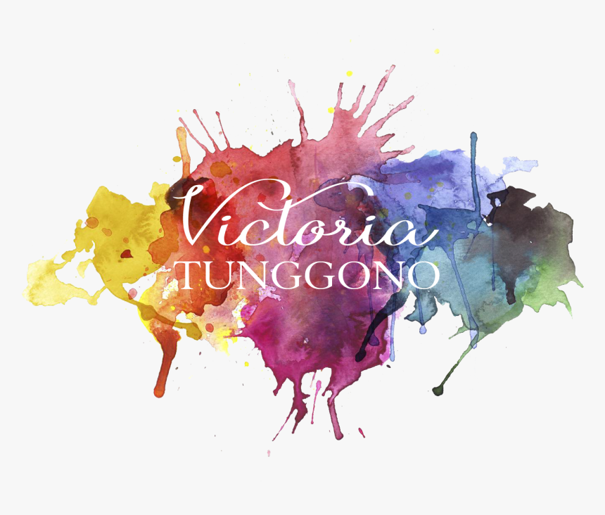 Victoria Secret Logo Png , Png Download - Transparent Background Paint Splatter, Png Download