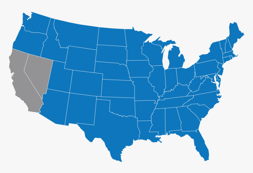 United States Map Transparent Background, HD Png Download