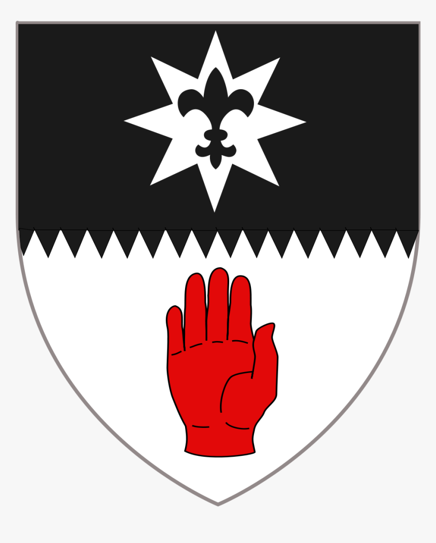 County Tyrone Coat Of Arms, HD Png Download
