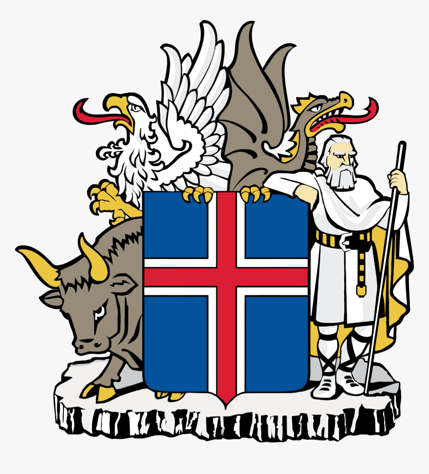 Transparent Government Clipart - Iceland Crest, HD Png Download