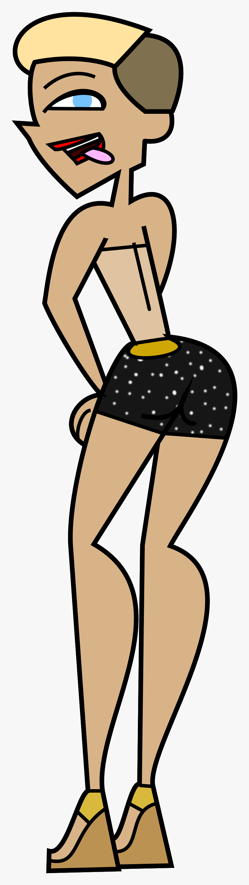 Miley Twerking - Total Drama Miley Cyrus, HD Png Download