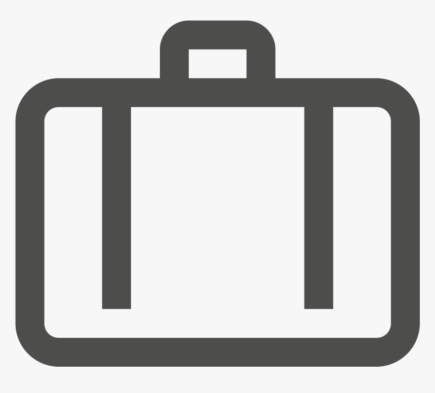 Suitcase Icon Png - Briefcase, Transparent Png