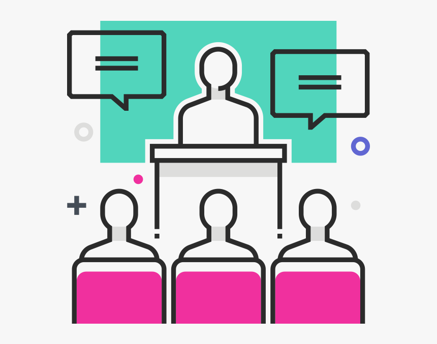 How Will Your Audience Feel About All This - Conference Icon Color, HD Png Download