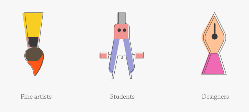 Designers Students Fine Artists Rungg Audience - Cartoon, HD Png Download