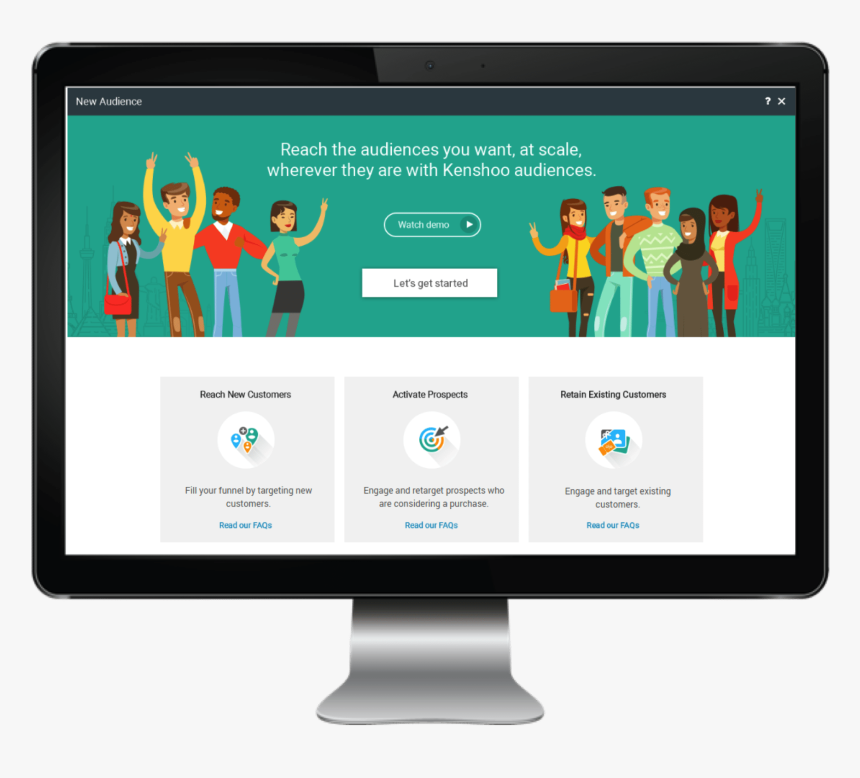 Audience Manager, Kenshoo Audience Manager Holistic - Computer Monitor, HD Png Download