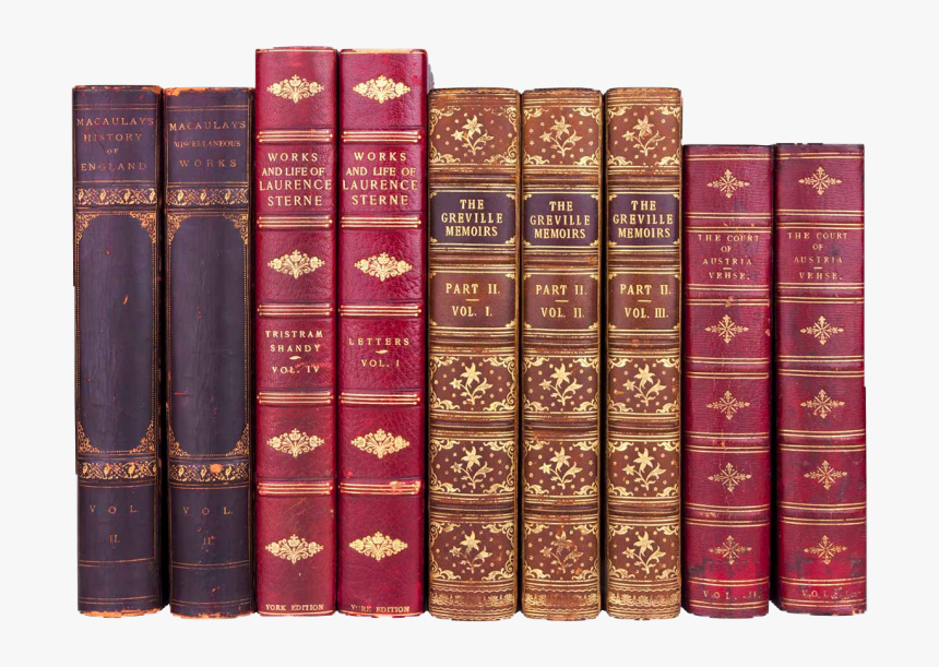 Leather Books, HD Png Download