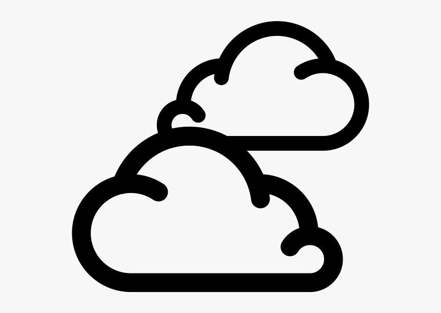 Simple Weather Icons2 Cloudy - Cloudy Weather Icon Png, Transparent Png
