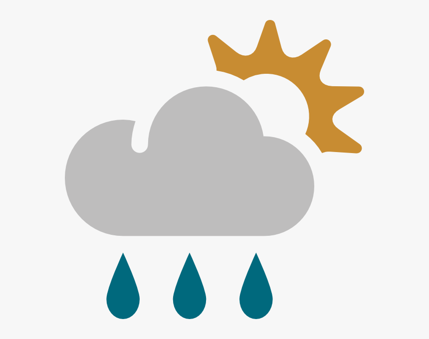 Showers - Static Img Weather Png 64 X Png, Transparent Png
