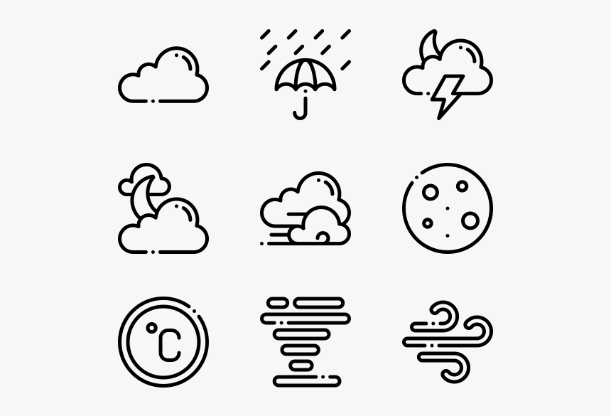 Weather - Iconos De Temperatura, HD Png Download