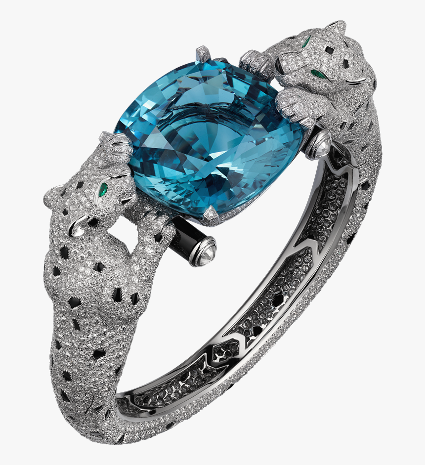 Diamond Ring With Panthers Png Clipart - Cartier Браслет Пантера, Transparent Png