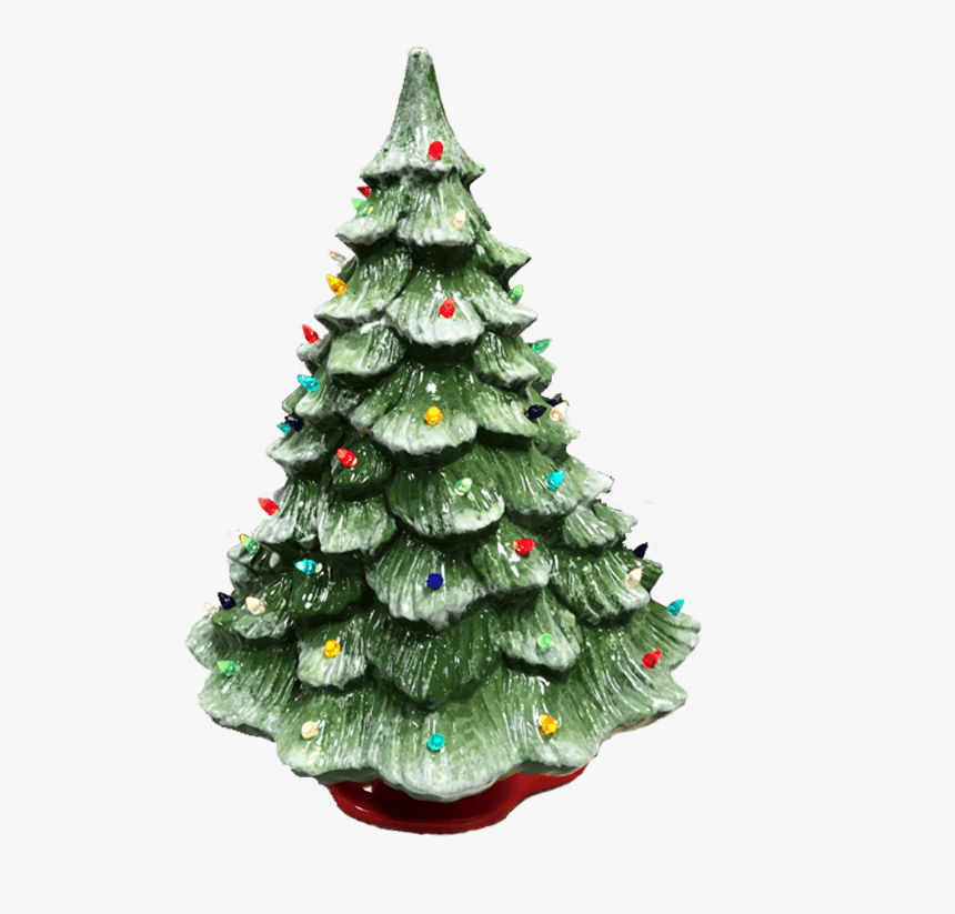 Christmas Tree Sculpture Clay, HD Png Download