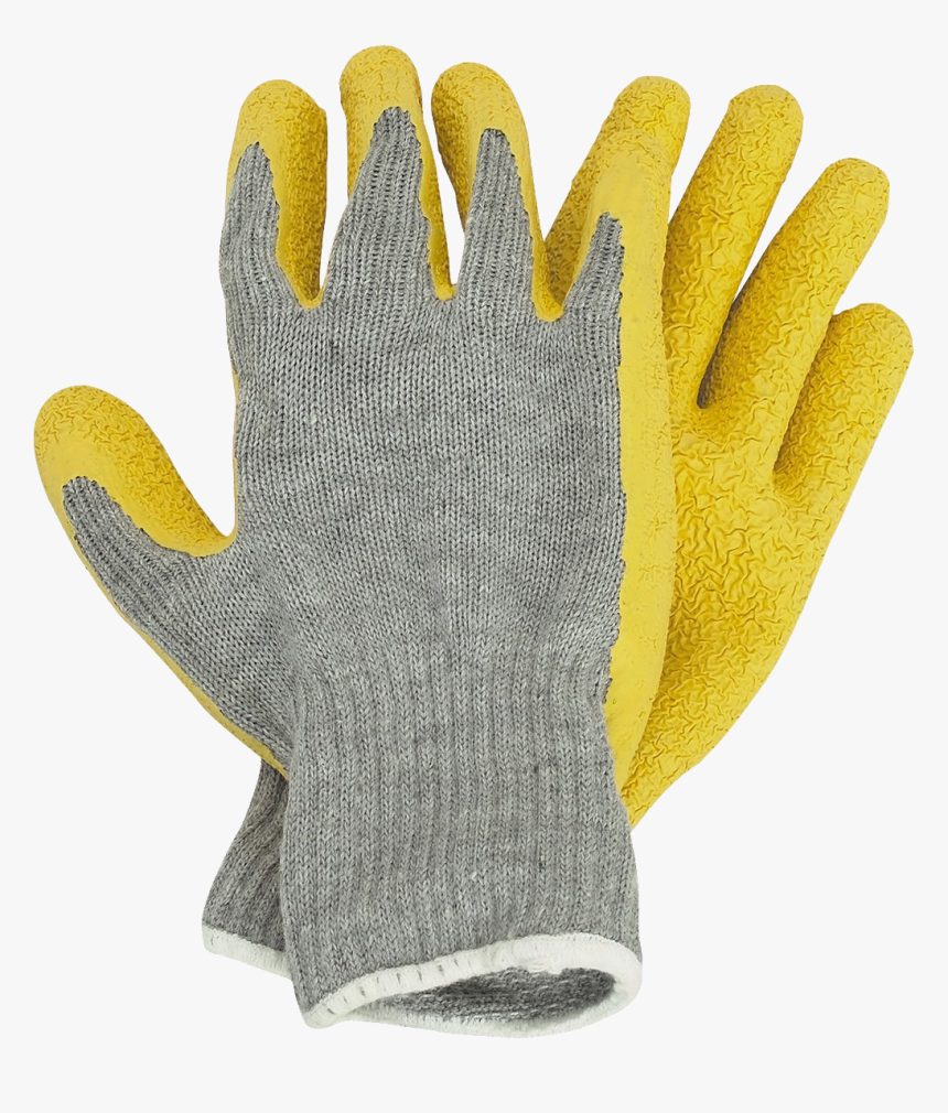 Latex Coated Gloves, HD Png Download , Transparent Png Image - PNGitem