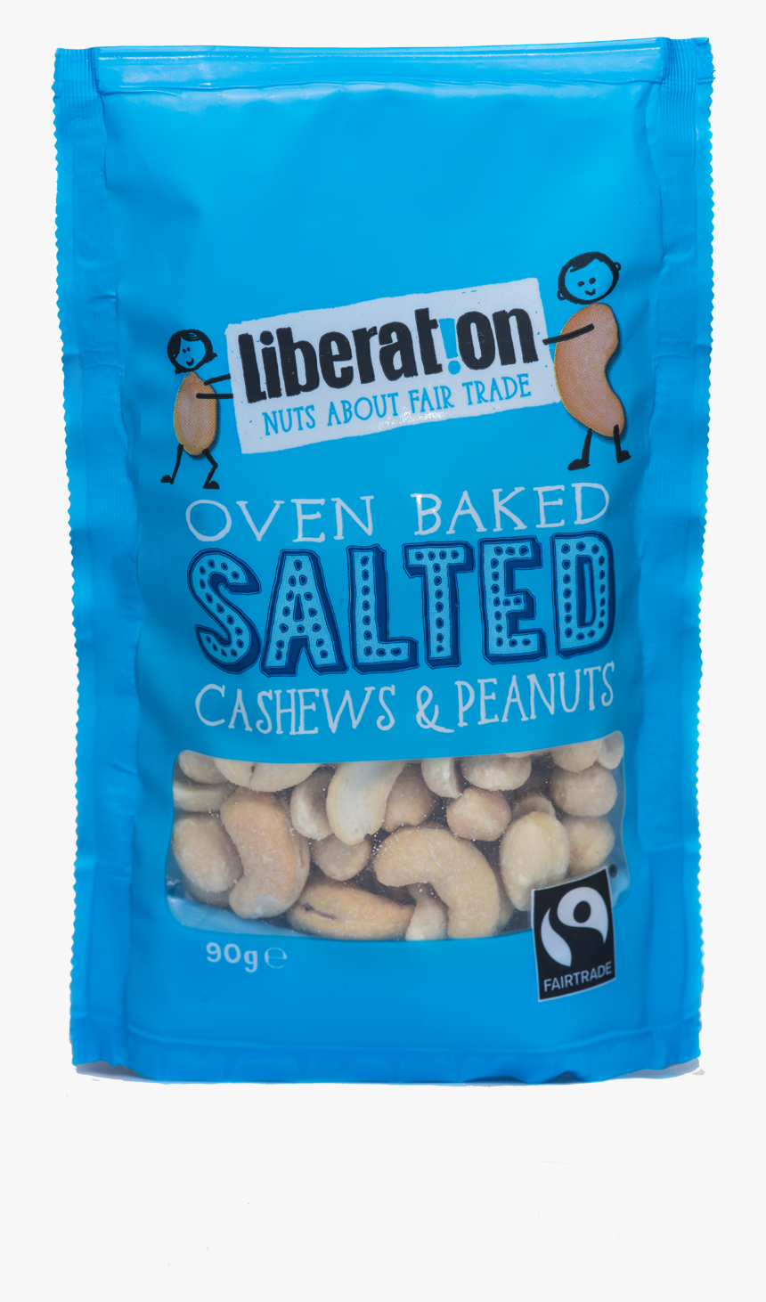 Liberation Oven Baked Salted Cashews & Peanuts - Cashew, HD Png Download
