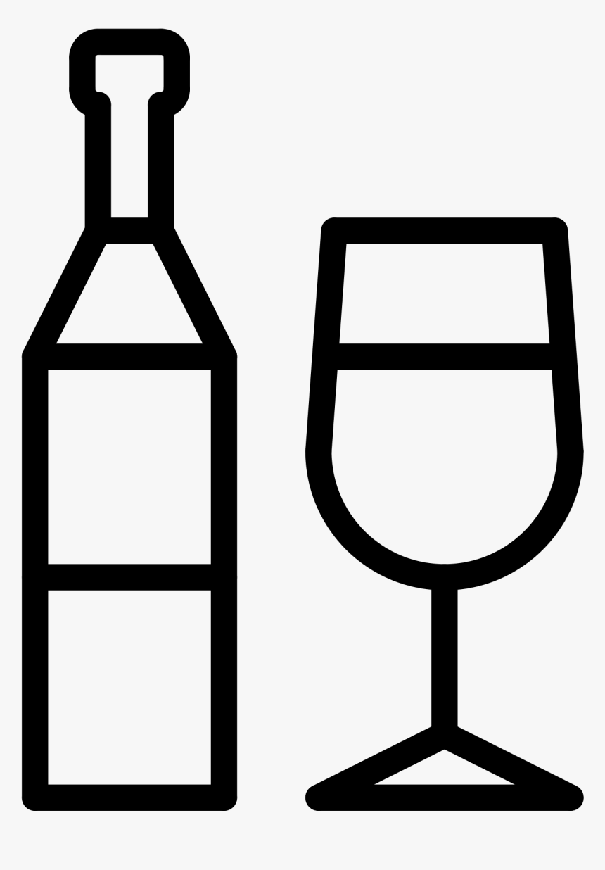 Glass Bottle, HD Png Download