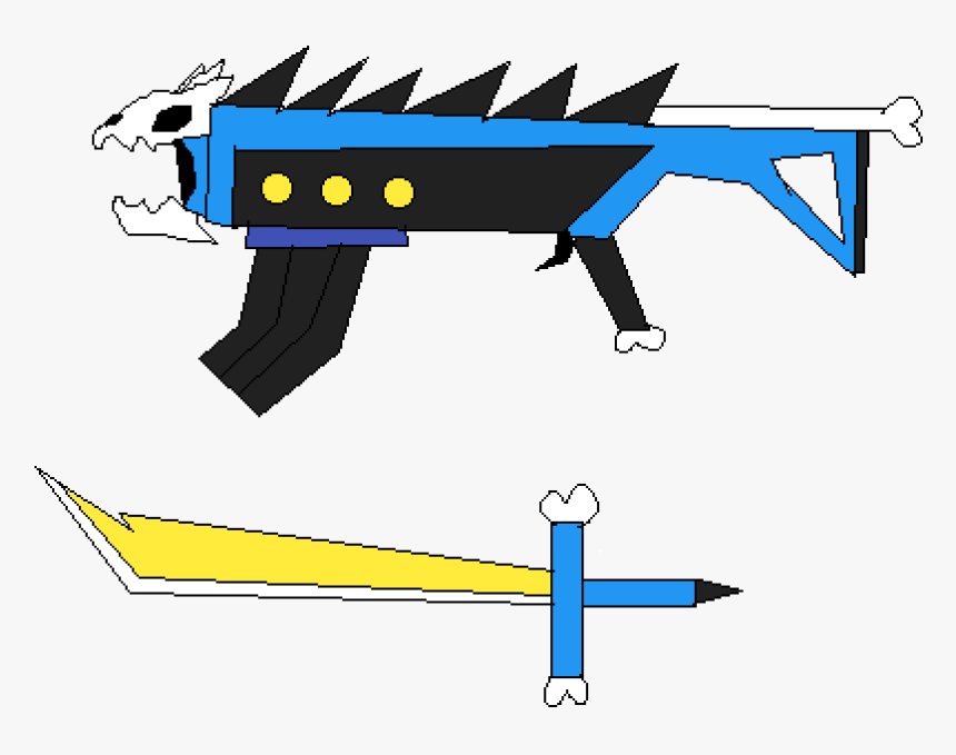 Gun Barrel Clipart , Png Download - Sans Weapon, Transparent Png