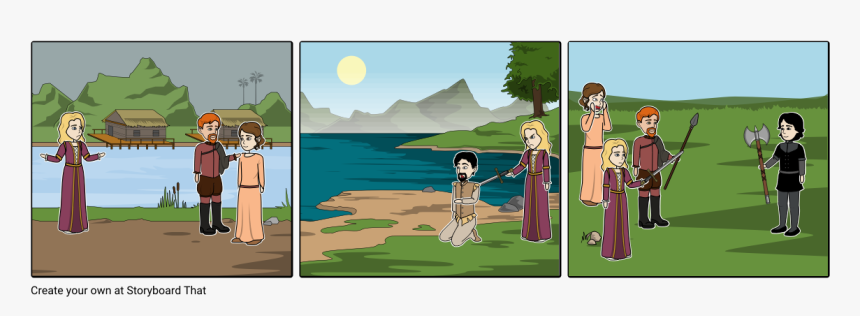 Row Row Row Your Boat Storyboard, HD Png Download