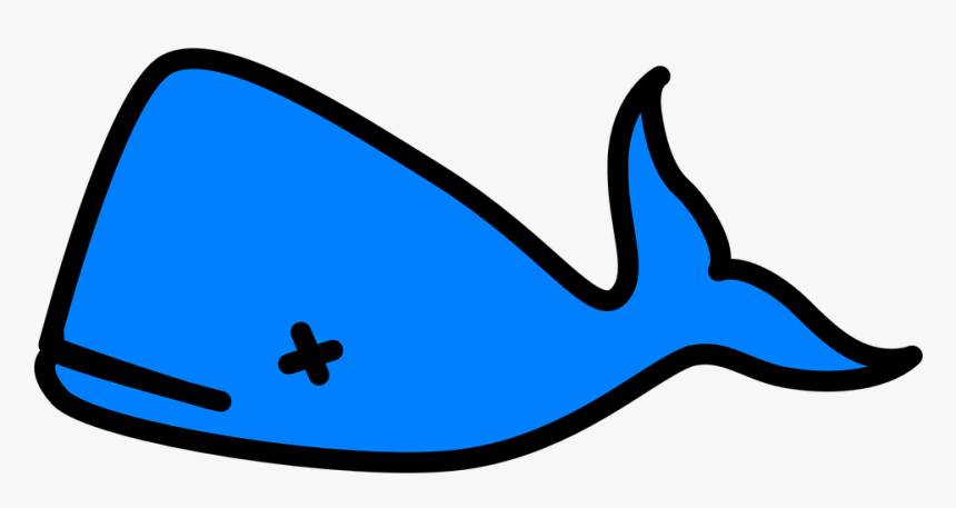 Clip Mammal,electric Blue,cetacea,blue Whale - Dead Animal Clip Art, HD Png Download