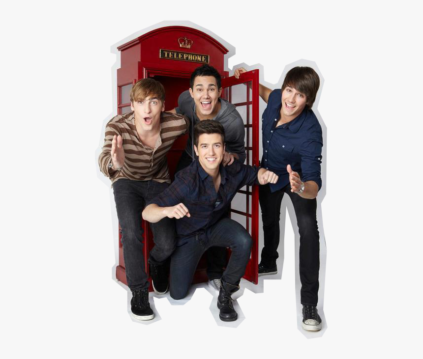 Big Time Rush Popstar Telephoner Photoshoot, HD Png Download