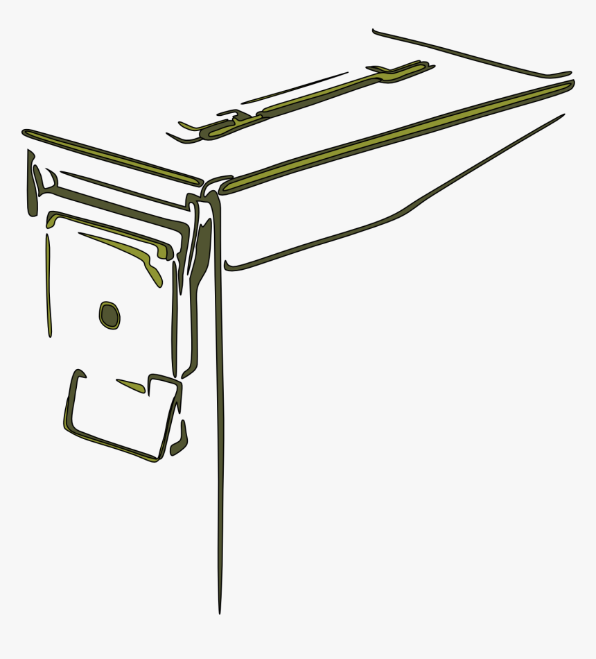 Ammo 20clipart - Ammo Can Clip Art, HD Png Download