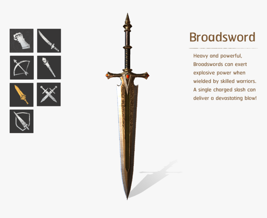 Transparent Blade And Soul Png - Errant Hunter Soul Weapons, Png Download