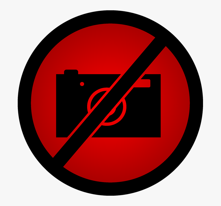 Do Not Take Photos A Ban On Taking Pictures Red - Circle, HD Png Download