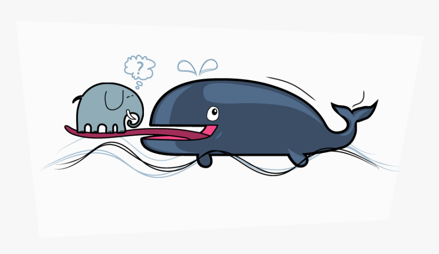 Blue Whale Tongue Vs Elephant Size, HD Png Download