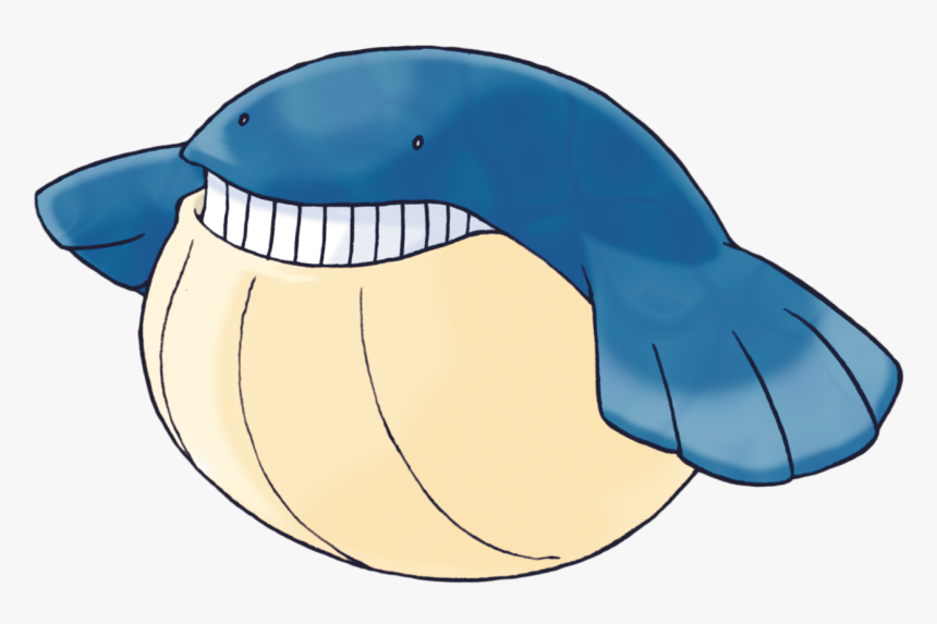Blue Whale Clipart Walrus - Wailmer Pokemon, HD Png Download