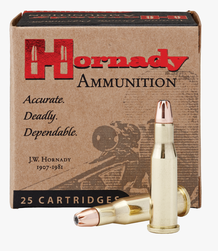 Hornady Custom 218 Bee 25rd Ammo - Bullet, HD Png Download