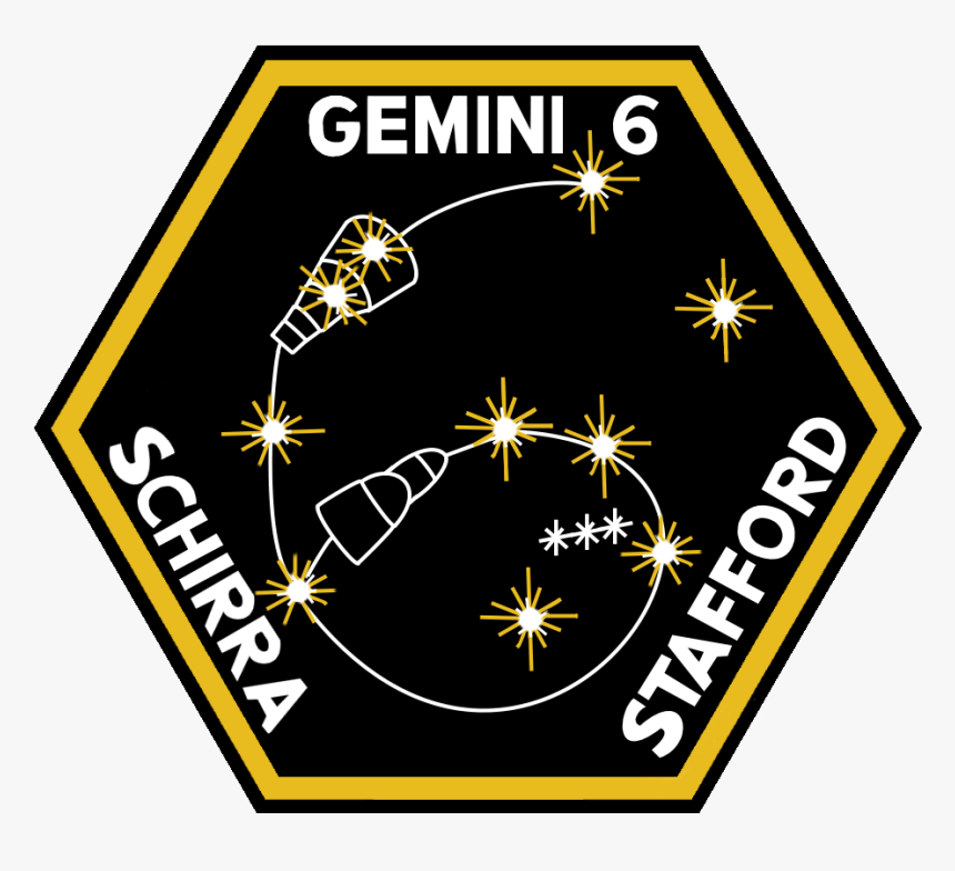 Gemini 6a Patch - Emblem, HD Png Download