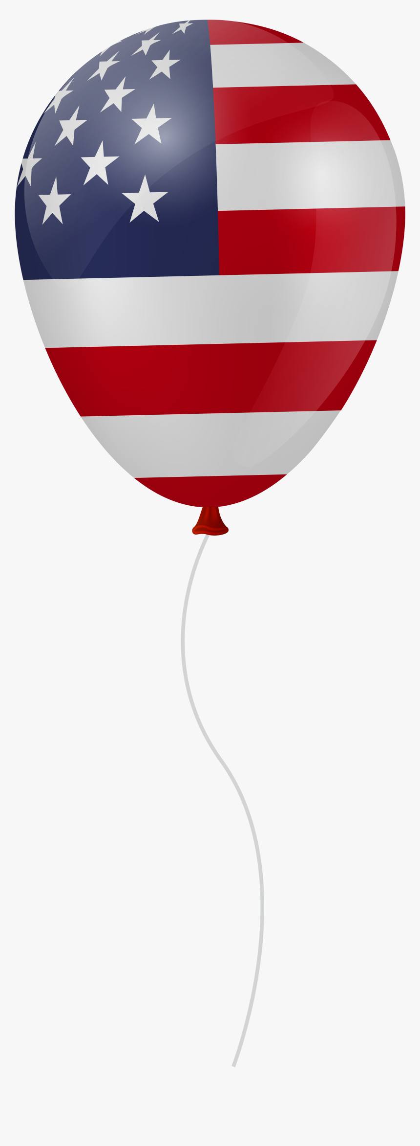 Clipart Balloon 4th July - 4th July Balloon Png, Transparent Png