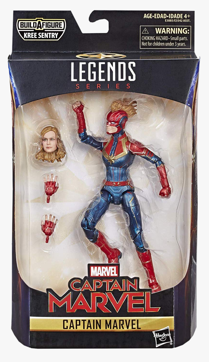 Captain Marvel Marvel Legends Action Figures, HD Png Download