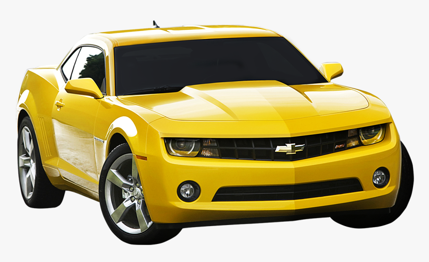 Yellow Camaro Png, Transparent Png