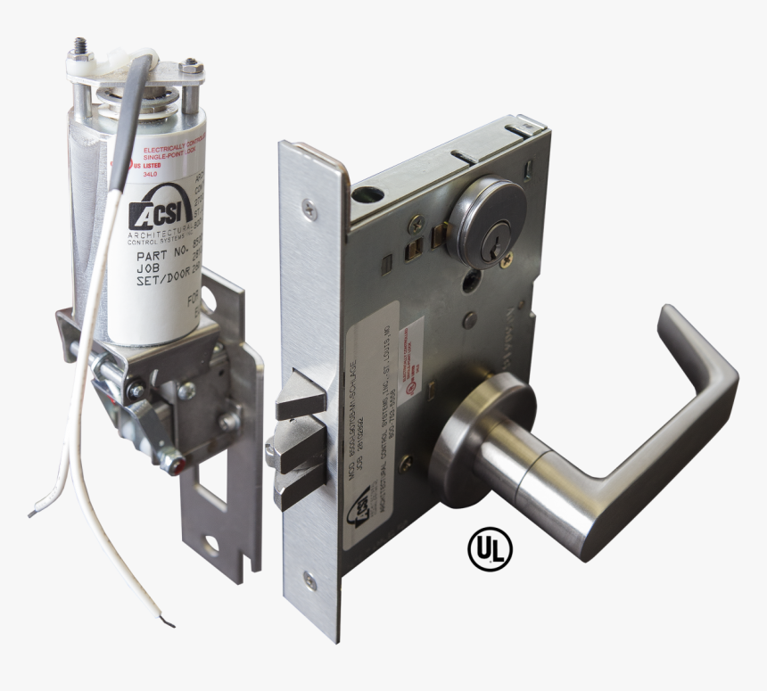 Acsi Series 8500 Gemini Locking Systems - Metal System Lock, HD Png Download
