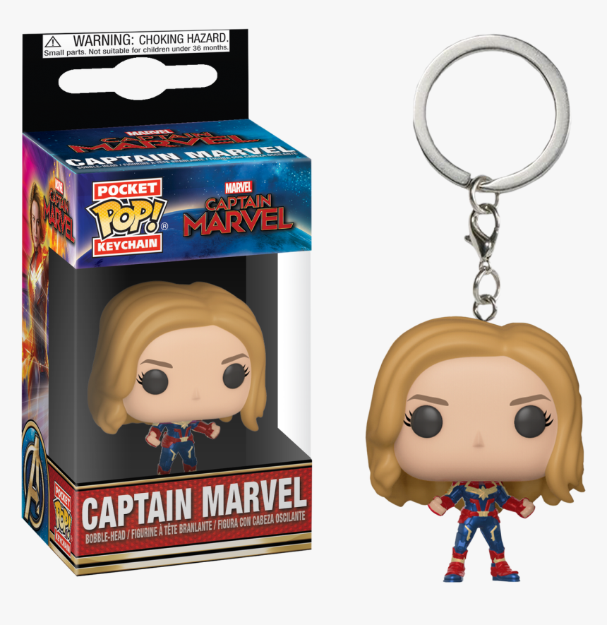 Captain Marvel - Captain Marvel Pocket Pop, HD Png Download