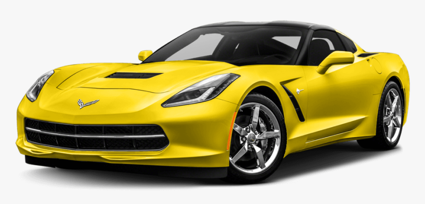 2017 Chevrolet Corvette Stingray Yellow Exterior - 2015 Chevrolet Corvette, HD Png Download