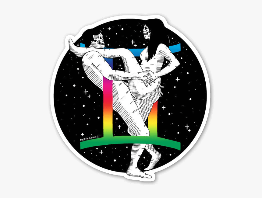 Gemini Sticker, HD Png Download