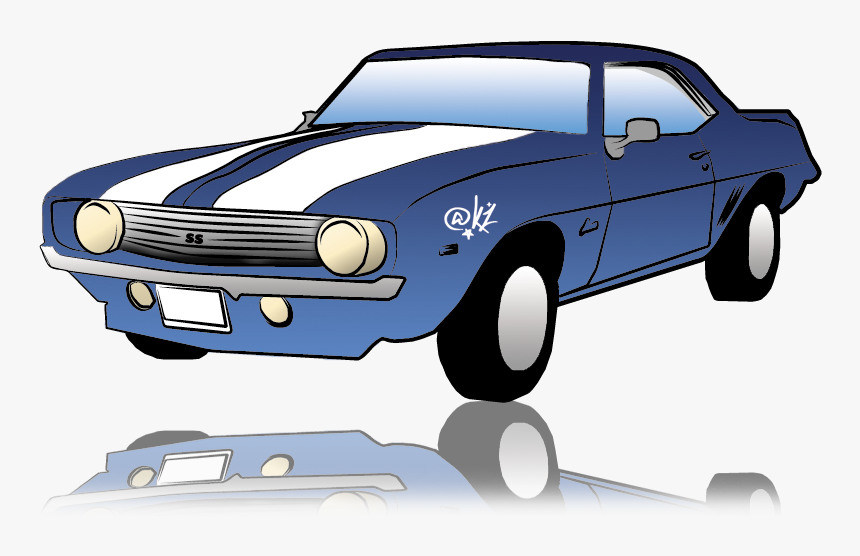 Nascar Vector Camaro - Chevy Camaro Vector Art, HD Png Download