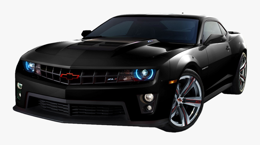 Black Chevrolet Camaro 2012, HD Png Download