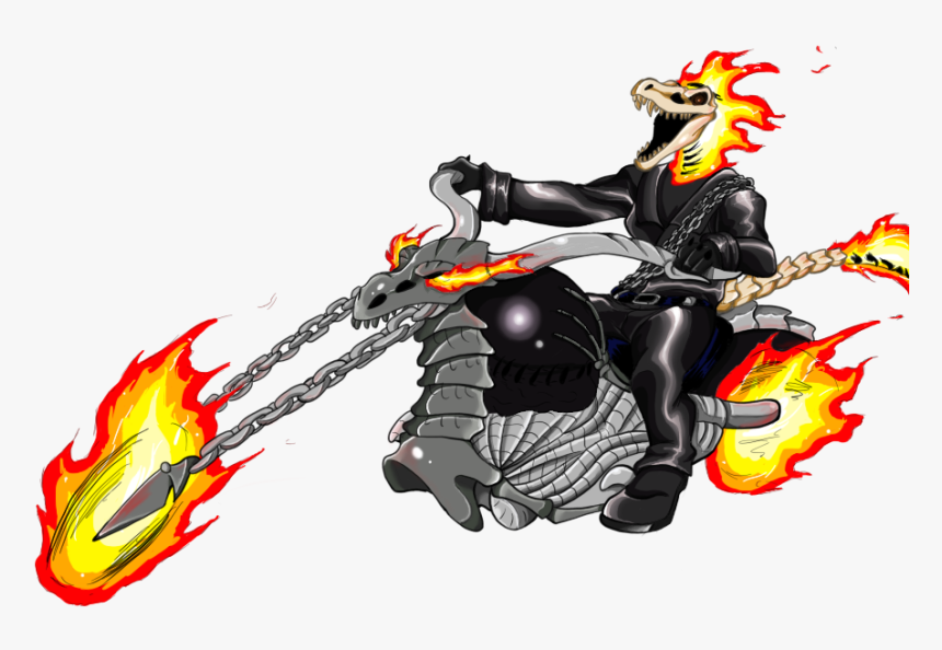Ghost Rider Becky - Illustration, HD Png Download
