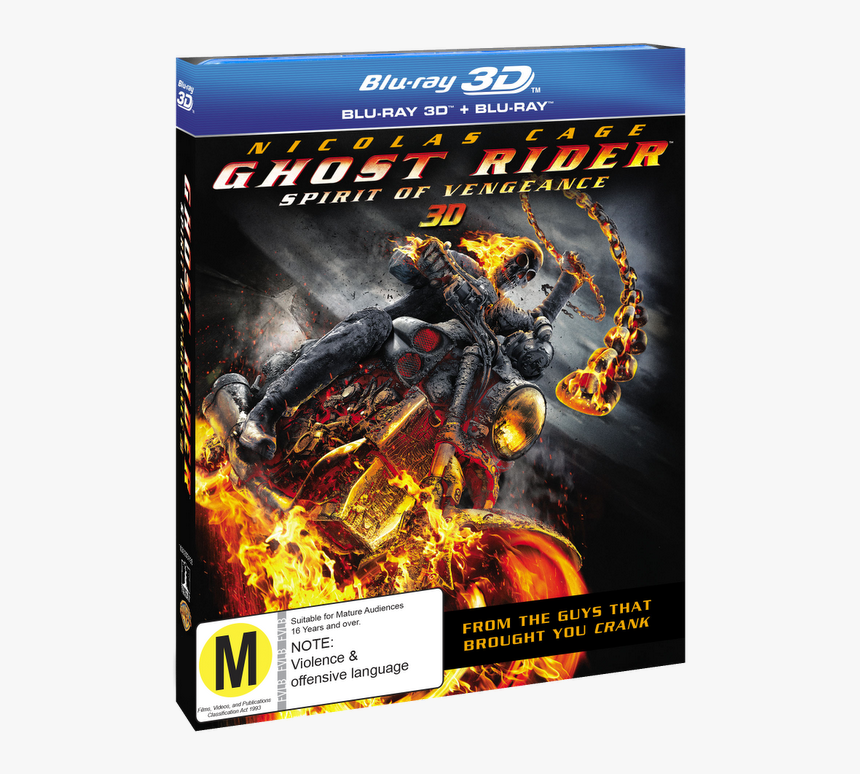 Ghost Rider Spirit Of Vengeance Dvd, HD Png Download