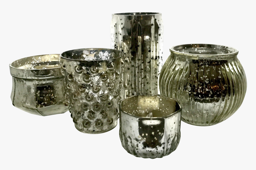 Mercury Glass Candles Png - Old Fashioned Glass, Transparent Png