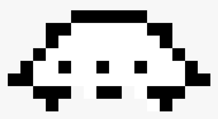 Space Invaders Old School - Pixel Donkey Kong Barrel, HD Png Download